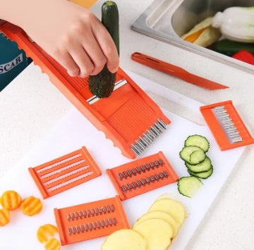 Multifunctional vegetable cutter and grater