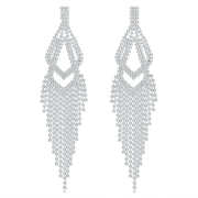 Women's Versatile Statement Exaggerated Diamond Earrings