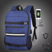 Anti-theft Combination Lock USB Charging Shoulder Bag